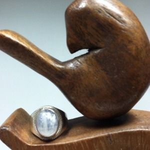 ✨@chatonmisschat✨Sterling Silver Moonstone Ring