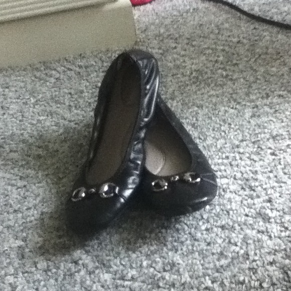 Black Me Too ballet flats