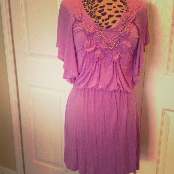 Pretty in pink🎀cotton lightweight dress~