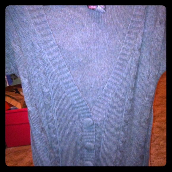 Sale!!! Cute short sleeve long sweater