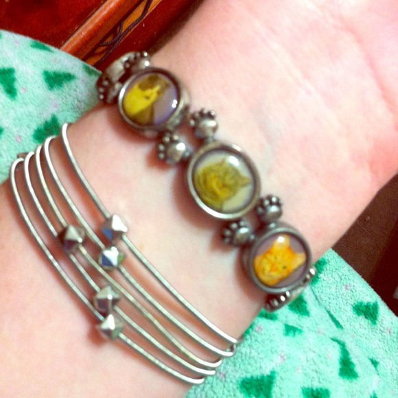 Vintage Cat Bracelet