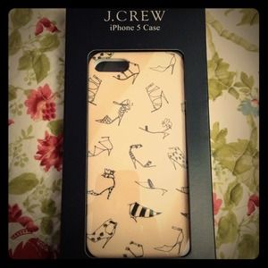 J. Crew I-Phone 5 Case. So Cute & Girly w Heels..