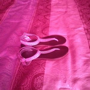 Sandles and purple heel bundle reserved