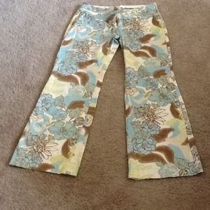 Floral print Express dress pants