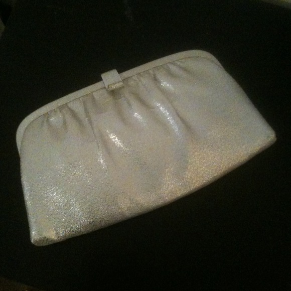 SOLD - Vintage Silver Clutch