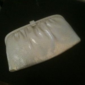 SOLD - Vintage Silver Clutch