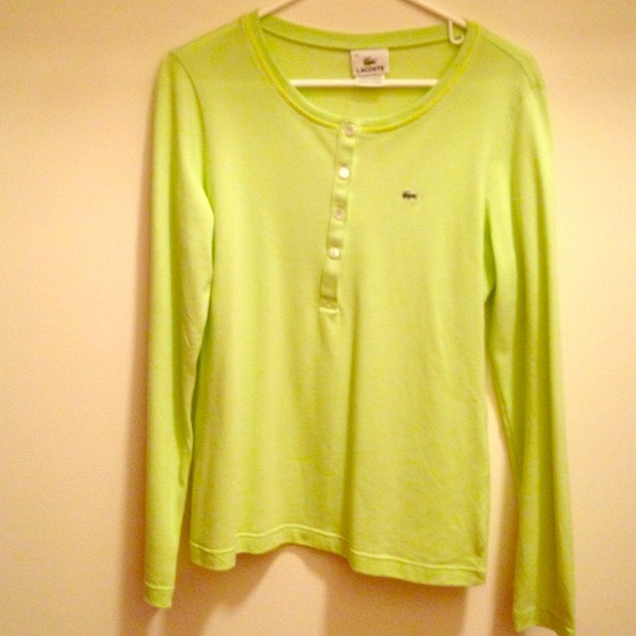 Lacoste round neck top