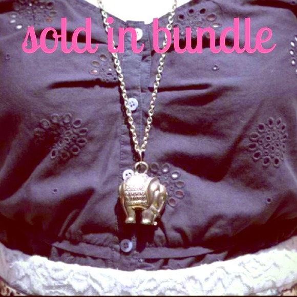 Elephant Charm Necklace