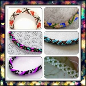 Custom made necklaces and bracelets!