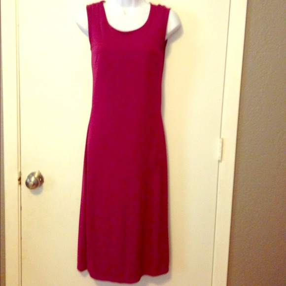 Banana Republic Dresses & Skirts - Bundle♥ Banana Republic Magenta Dress & shoes