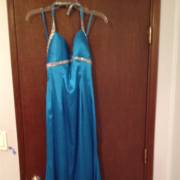 Blue Cashè dress