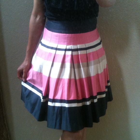 H&M striped full skirt - Picture 2 of 3