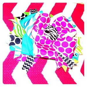 Handmade over the top hair bow.