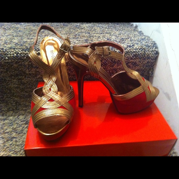 Mario Corti Copper Sandals - Picture 1 of 1