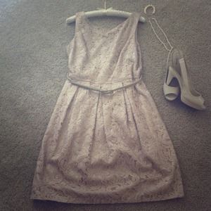 Vintage inspired knee length dress