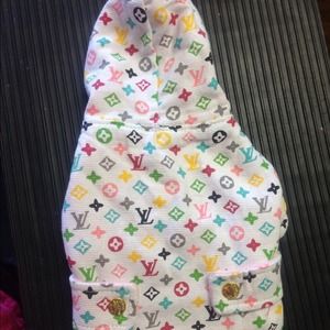 Louis Vuitton Inspired Dog Jacket