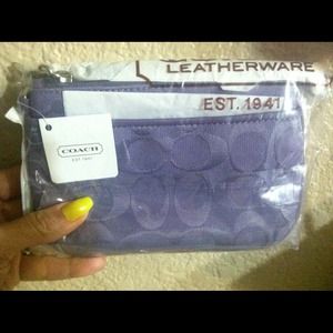 Authentic Coach Wristlet for qling trade 4 raybans