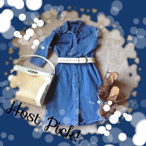 Flash sale!  Ny&co jean dress