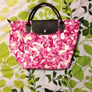 Floral small longchamp purse