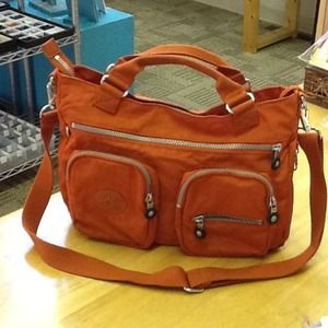 Nylon sports purse,Kipling brand