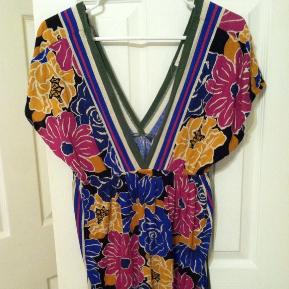 Floral tunic dress