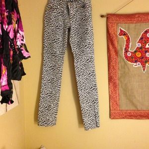 Authentic Tory Burch New Patterned Jeans