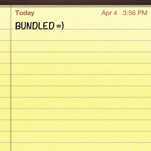 Cute halter bundle