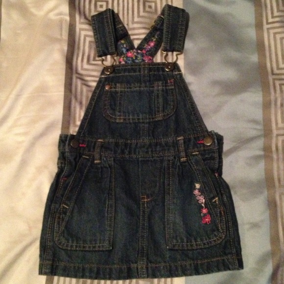 Toddler Overalls Skirt