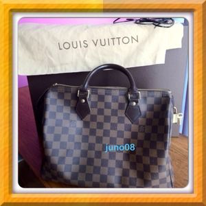 Authentic LV Speedy Damier 30 Ebene