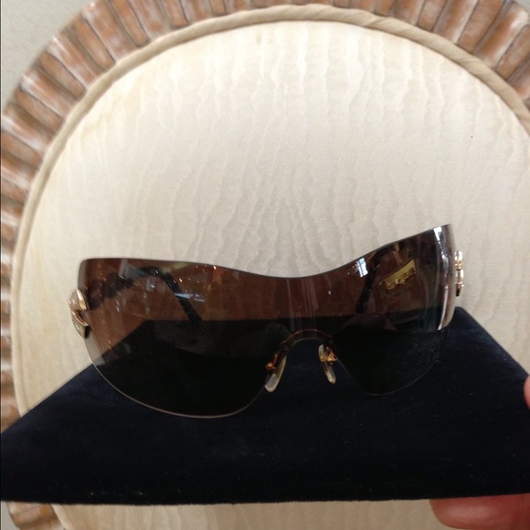 Versace brown sunglasses