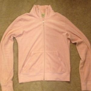 Juicy Couture light pink jacket size Large