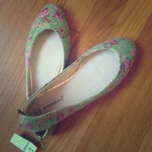 Floral Flat Shoes