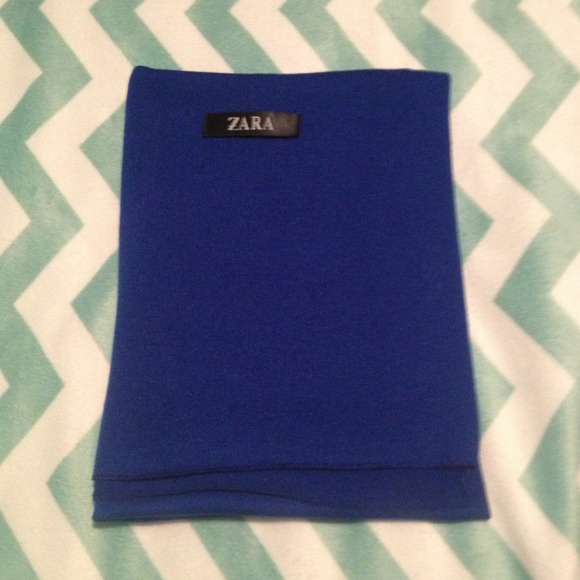 Zara Royal Blue Scarf