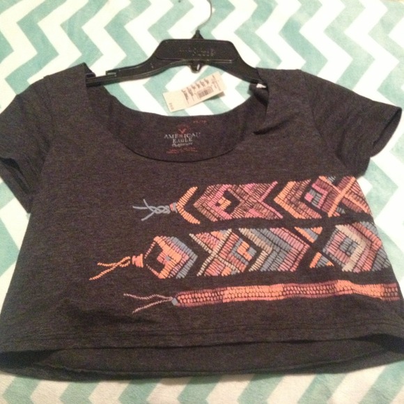American Eagle Crop Top