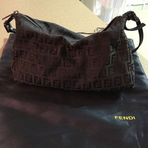 authentic black Fendi bag