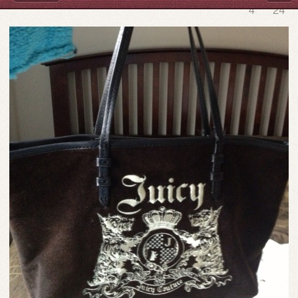 ****Sold*****Juicy couture black tote