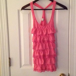 🚫SOLD🚫Abercrombie & Fitch ruffle tank, Size S