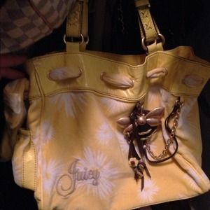 Yellow juicy couture purse