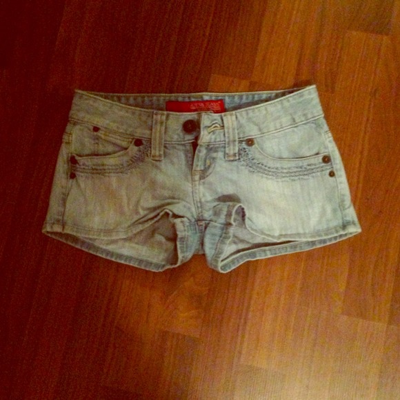 Sold Guess jean shorts
