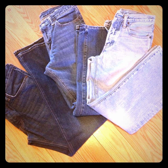 Abercrombie jeans-$40 for all 3 pairs😊