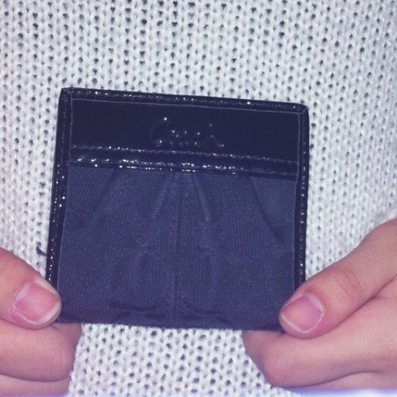 ❗USED❗ Coach Signature Collection Mini Wallet