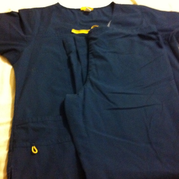 Scrubs navy Blue
