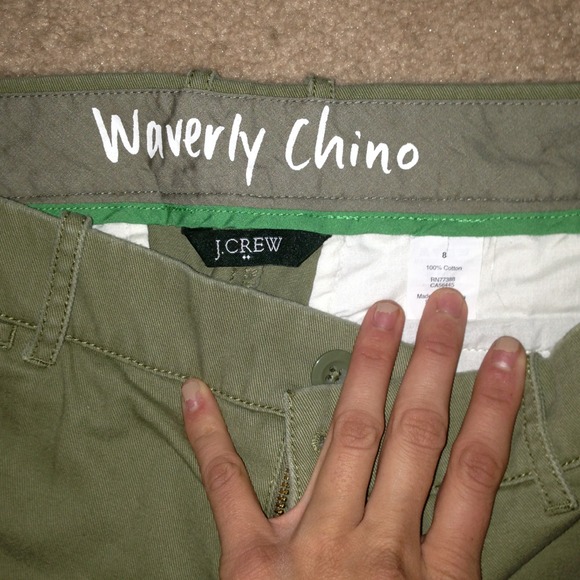 ✋SOLD✋Size 8 j crew pants