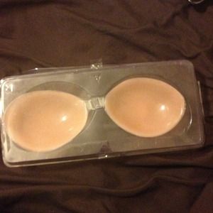 Gel stick on no show bra