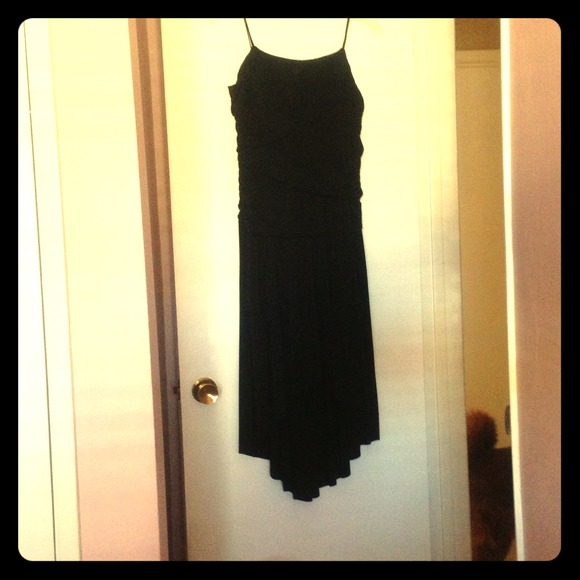 💋Host pick!💋 Strapless black dress / 16