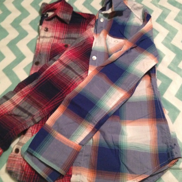 American Eagle Plaid Shirts