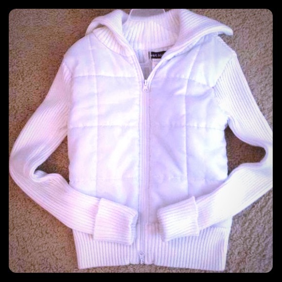Puffy front jacket