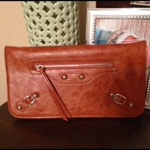 Leather Clutch!