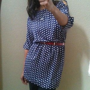 ❌SOLD in bundle❌French Connection  navy tunic