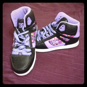 Never worn d.c high tops